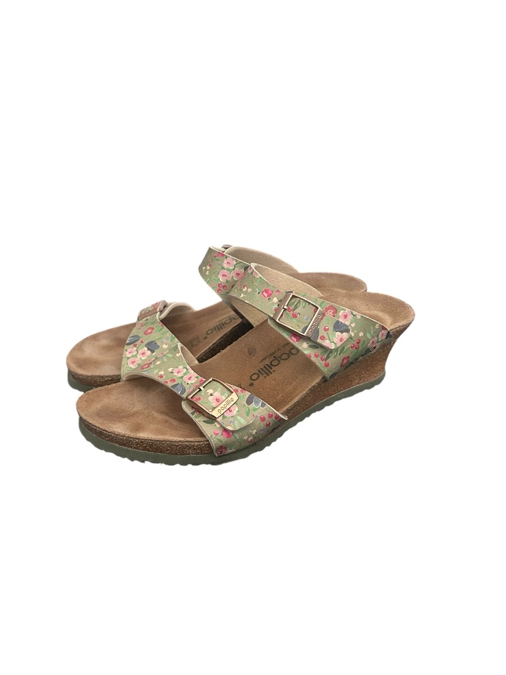 Birkenstock Papillio Floral Platform Sandals Size 40 - Picture 2 of 13